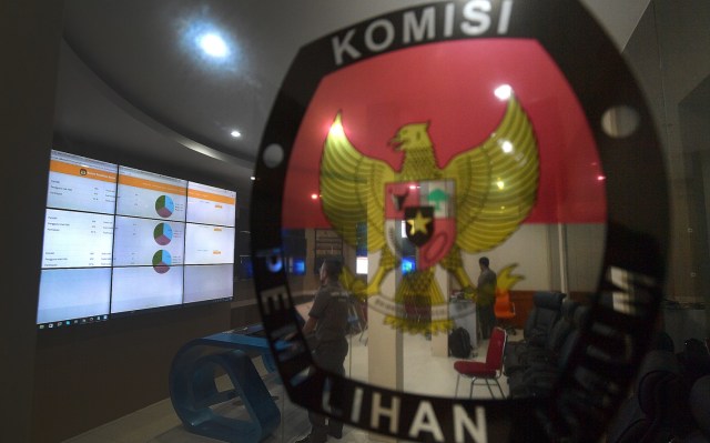 Kantor Komisi Pemilihan Umum (KPU) (Foto: Widodo S Jusuf/Antara)