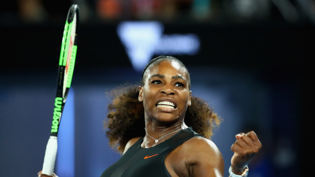 Serena belum terbendung. (Foto: Clive Brunskill/Getty Images)