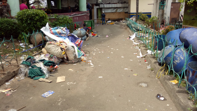 Kondisi kawasan Pasar Senen (Foto: Anggi Dwiky/kumparan)