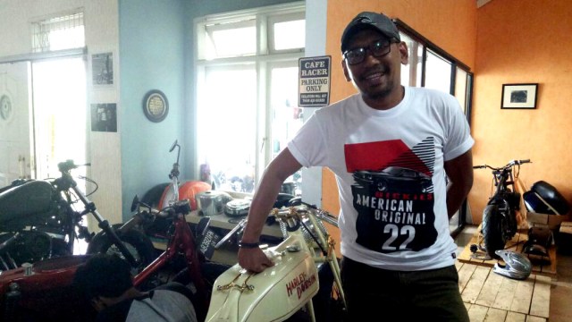 Pemilik Studio Motor Donny Ariyanto (Foto: Deanda Dewindaru/kumparan)