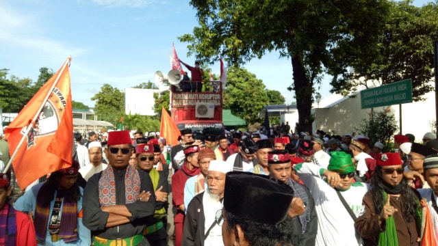 Massa FPI dan Ormas Islam (Foto: Anggi Dwiky  Dermawan)