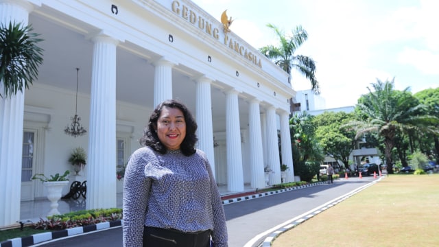 Marlisa W Soepeno saat ditemui kumparan di Kemlu (Foto: Ridho Robby/kumparan)