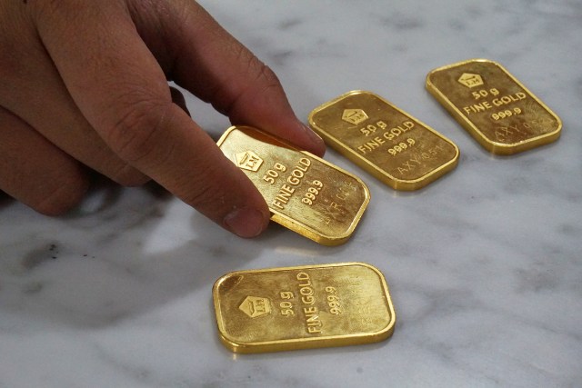 Ilustrasi harga emas Antam  Foto: Aditia Noviansyah/kumparan