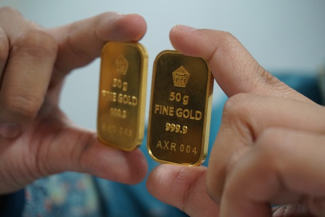 Ilustrasi harga emas Antam Foto: Aditia Noviansyah/kumparan