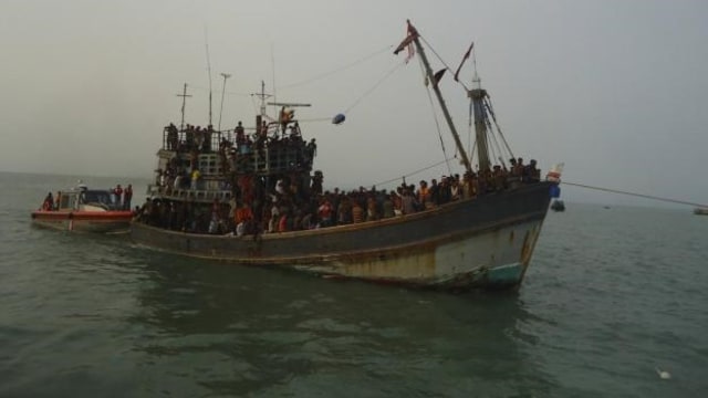 Ilustrasi korban perdagangan manusia ABK WNI di kapal. Foto: Reuters