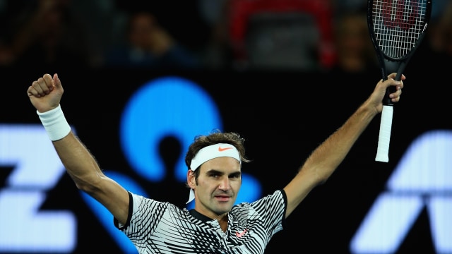 Federer melawan kompatriotnya di semifinal. Foto: Clive Brunskill/Getty Images