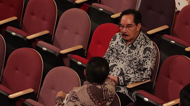 Antasari Ahzar di HUT ke-70 Megawati (Foto: Fanny Kusumawardhani/kumparan)