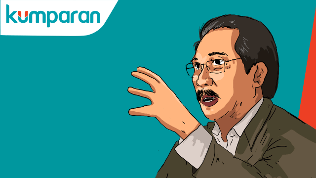 Ilustrasi Antasari Azhar (Foto: Muhammad Faisal/kumparan)