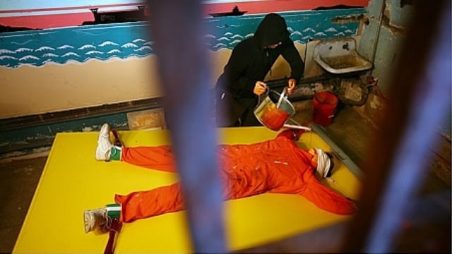 Ilustrasi waterboarding. (Foto: Wikimedia Commons)