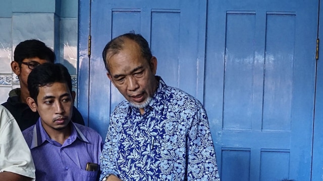 Rektor UII Harsoyo (kanan) (Foto: Hendra Nurdiyansyah/Antara)