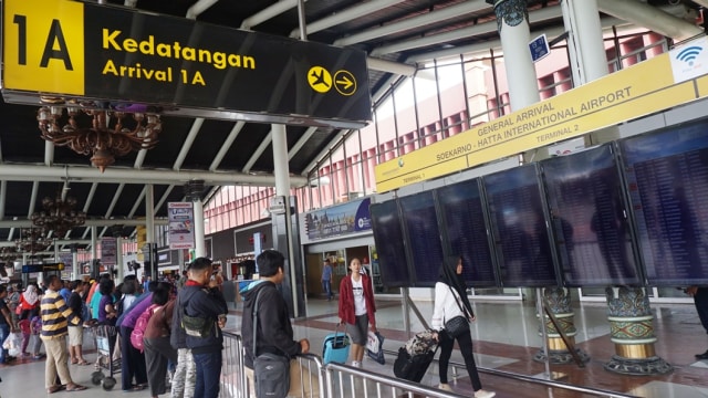 Terminal I Kedatangan Bandara Soekarno-Hatta (Foto: Lucky/Antara)