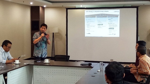 Konferensi pers PT Indika Energy (Foto: Edy Sofyan/kumparan)