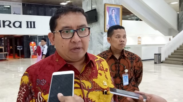 Fadli Zon di DPR RI. (Foto: Viry Alifiyadi/kumparan)