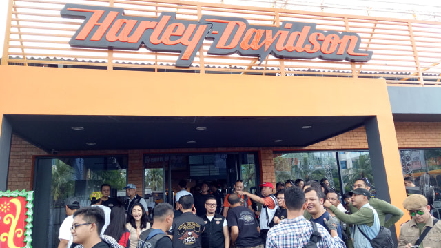 Grand Opening Anak Elang Harley Davidson Jakarta (Foto: Aria Pradana)
