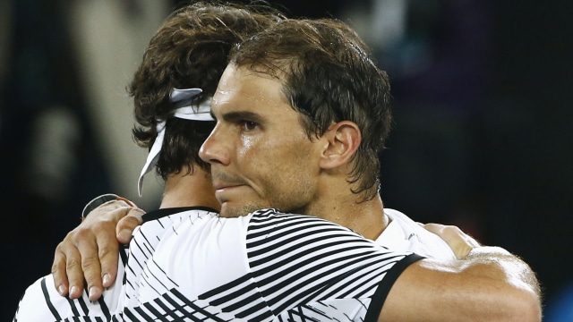 Nadal kalah di final Australia Terbuka 2017. (Foto: Reuters)