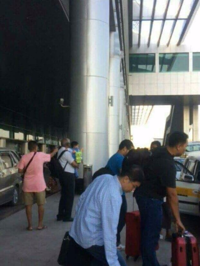 U Ko Ni sesaat sebelum ditembak mati (Foto: The Shwe Win)