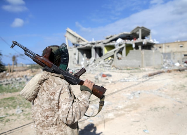 Konflik di Libya. (Foto: Reuters.)