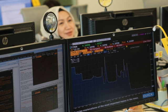 Indeks Harga Saham Gabungan (IHSG). (Foto: Aditia Noviansyah/kumparan)