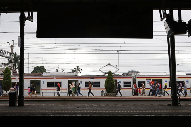 Stasiun Bogor, Jawa Barat. (Foto: Fanny Kusumawardhani/kumparan)