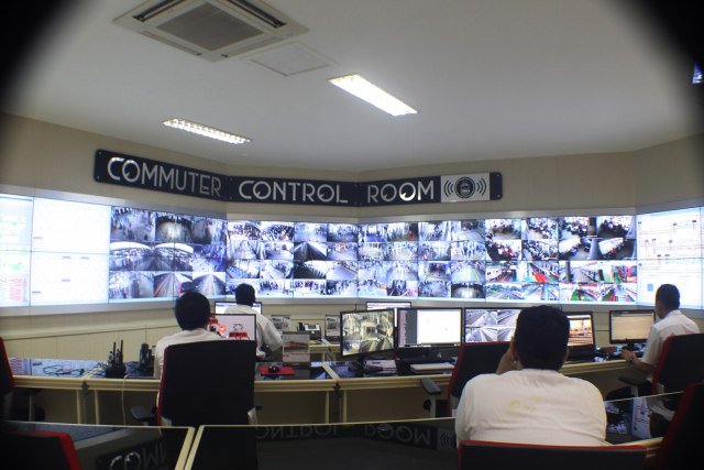 Commuter Control Room. (Foto: Deanda Dewindaru/kumparan)