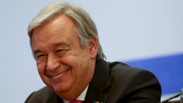 Sekjen PBB Antonio Guterres. (Foto: Wikimedia Commons)