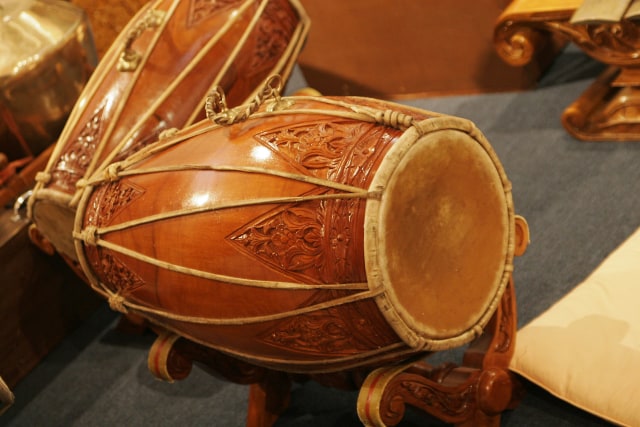 Alat musik gendang. (Foto: Wikimedia Commons)