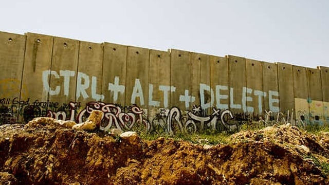 Tembok Tepi Barat memisahkan Israel - Palestina (Foto: Flickr Wall in Palestine)