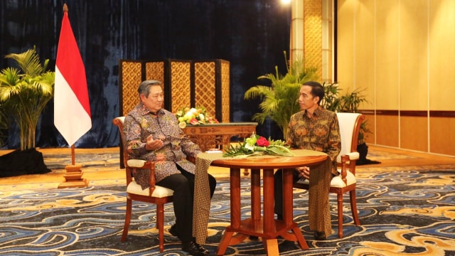 Joko Widodo dan Susilo Bambang Yudhoyono (Foto: Dok. Facebook Susilo Bambang Yudhoyono)