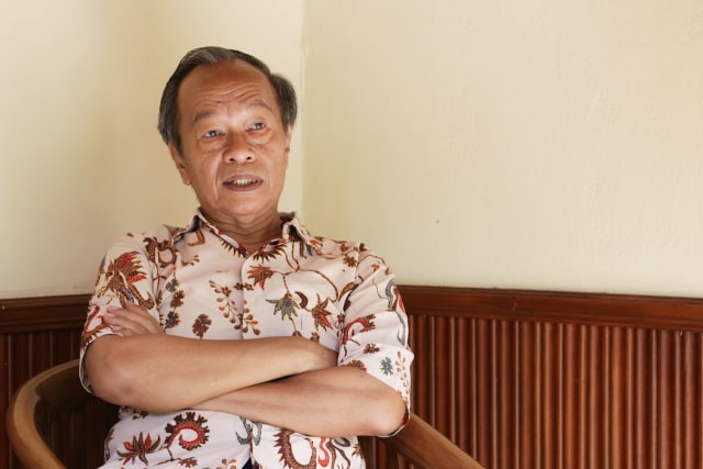 Sarwono, mantan menteri KKP. (Foto: Fanny Kusumawardhani/kumparan)