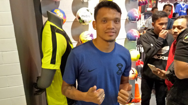 Penyerang PSM Makassar, Ferdinand Sinaga. (Foto: Bergas Agung/kumparan)