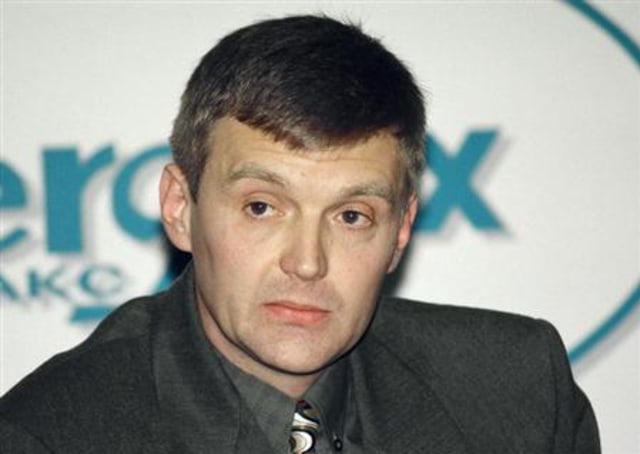 Alexander Litvinenko. (Foto: Vasily Djachkov/Reuters)