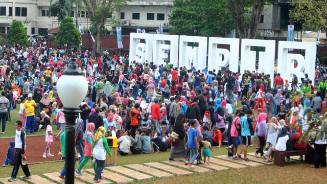 Taman Sempur Bogor diresmikan (Foto: Arif Firmansyah/Antara)