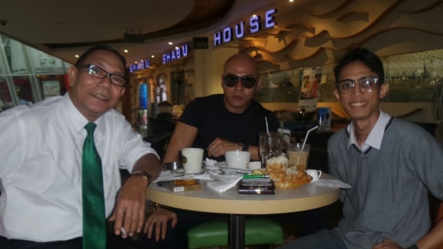 Ferry Amahorseya, Dedy Corbuzier dan Kiswinar. (Foto: Dok. Ferry Amahorseya)