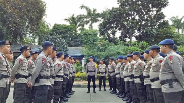 Pengamanan disekitar lokasi sidang Ahok. (Foto: Aprilandika Pratama/kumparan)