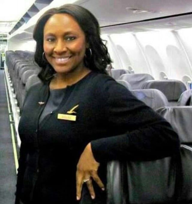 Shelia Fredrick, pramugari penyelamat (Foto: Istimewa)