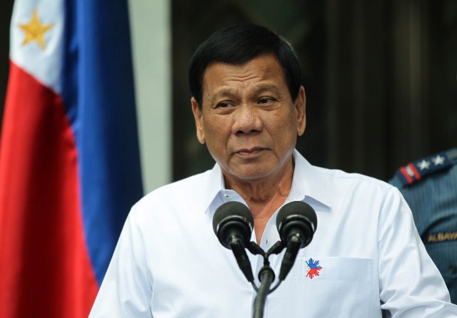 Rodrigo Duterte. Foto: Reuters