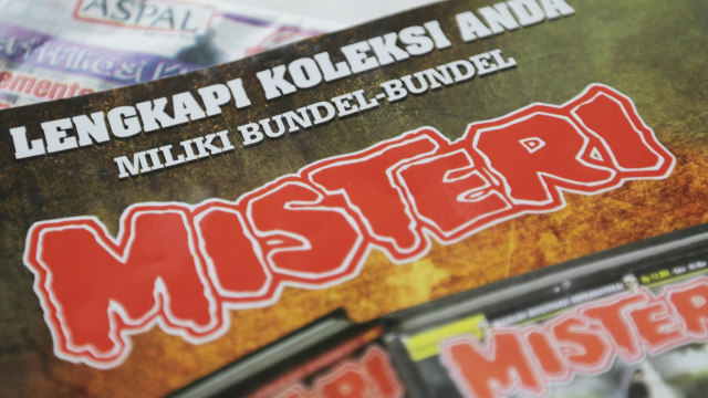 Cover luar Majalah Misteri. (Foto: Ridho Robby/kumparan)