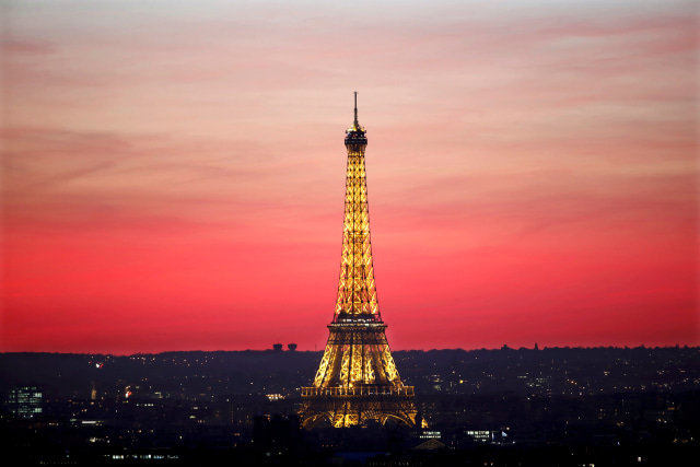 Menara Eiffel di Paris. (Foto: Reuters)