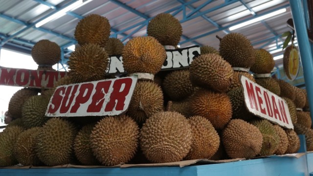 Durian Super dan Durian Medan. Foto: Fanny Kusumawardhani/kumparan