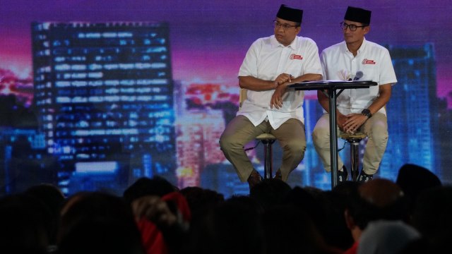 Paslon No.Urut 3, Anies-Sandi. (Foto: Aditia Noviansyah/kumparan)