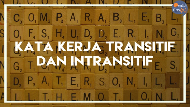 Kata kerja transitif dan intransitif
