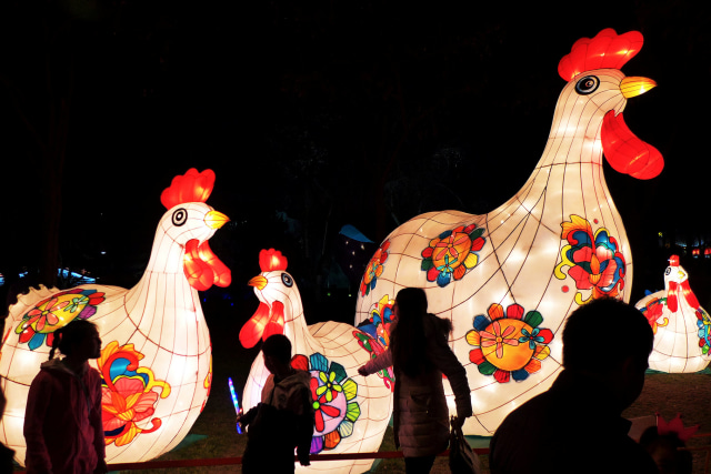 Festival Lampion di Xi'an. (Foto: Stringer/Reuters)