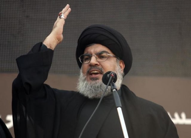 Sayyid Hassan Nasrallah. Foto: Khalil Hasan/Reuters