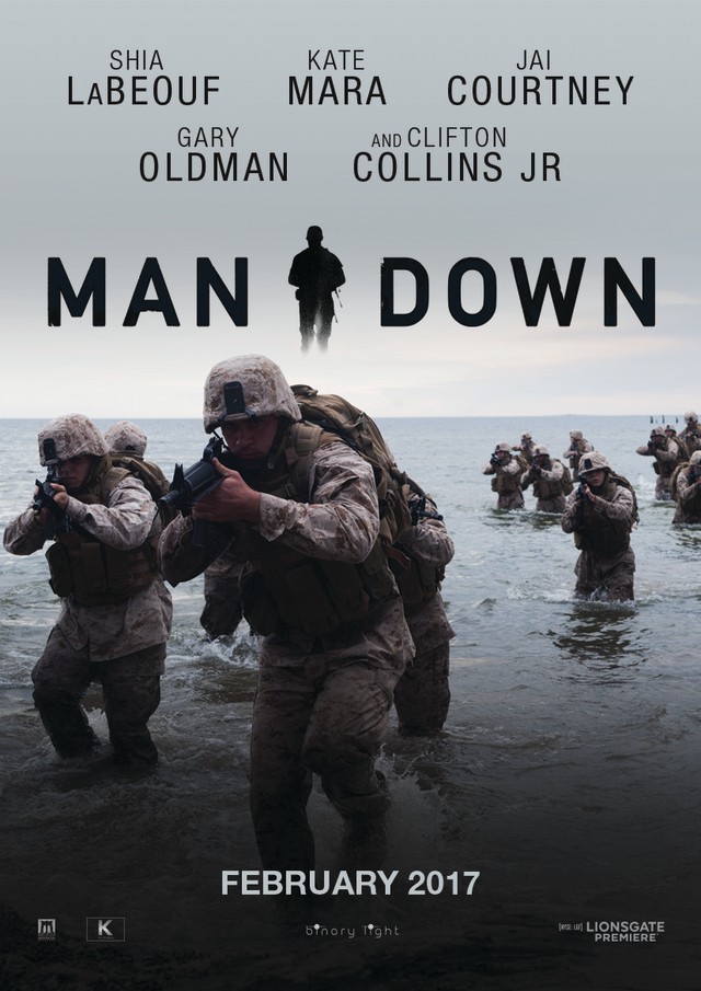 Film Man Down diliris Februari ini. (Foto: Dok CGV Indonesia)