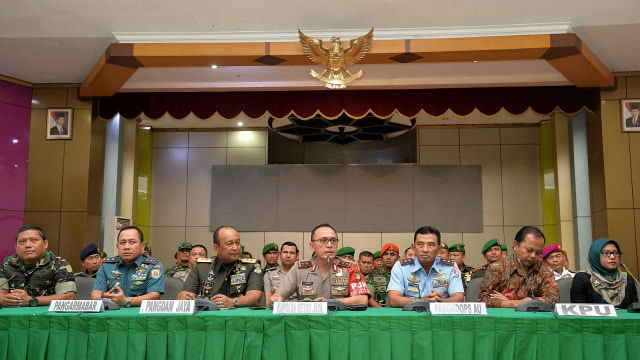 Persiapan Pilkada DKI Jakarta. (Foto: ANTARA FOTO/Widodo S. Jusuf)