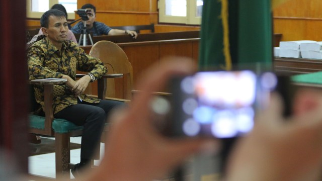 Mantan Gubernur Sumut Gatot Pujo (Foto: Irsan Mulyadi/Antara)