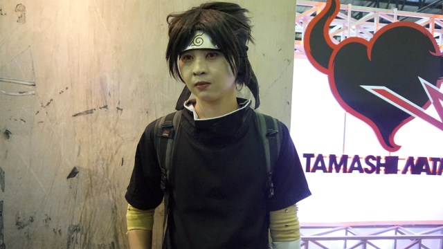 Cosplay Sasuke. (Foto: Niken.Nurani/kumparan)
