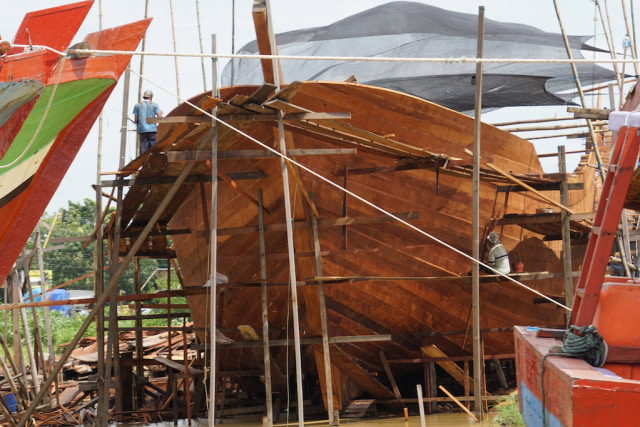 Butuh biaya mahal untuk membangun sebuah kapal (Foto: Aditia Noviansyah/kumparan)