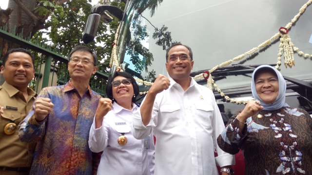 Budi Karya resmikan Jakarta Residence Connexion (Foto: Mustaqim Amna/kumparan)