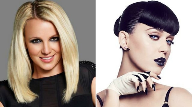 Britney Spears dan Katy Perry  (Foto: Facebook @katyperry @britneyspears)